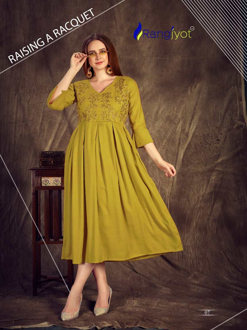 Herry Vol-3 Whosale Rayon Kurti Set Herry Vol-3 Whosale Rayon Kurti Set